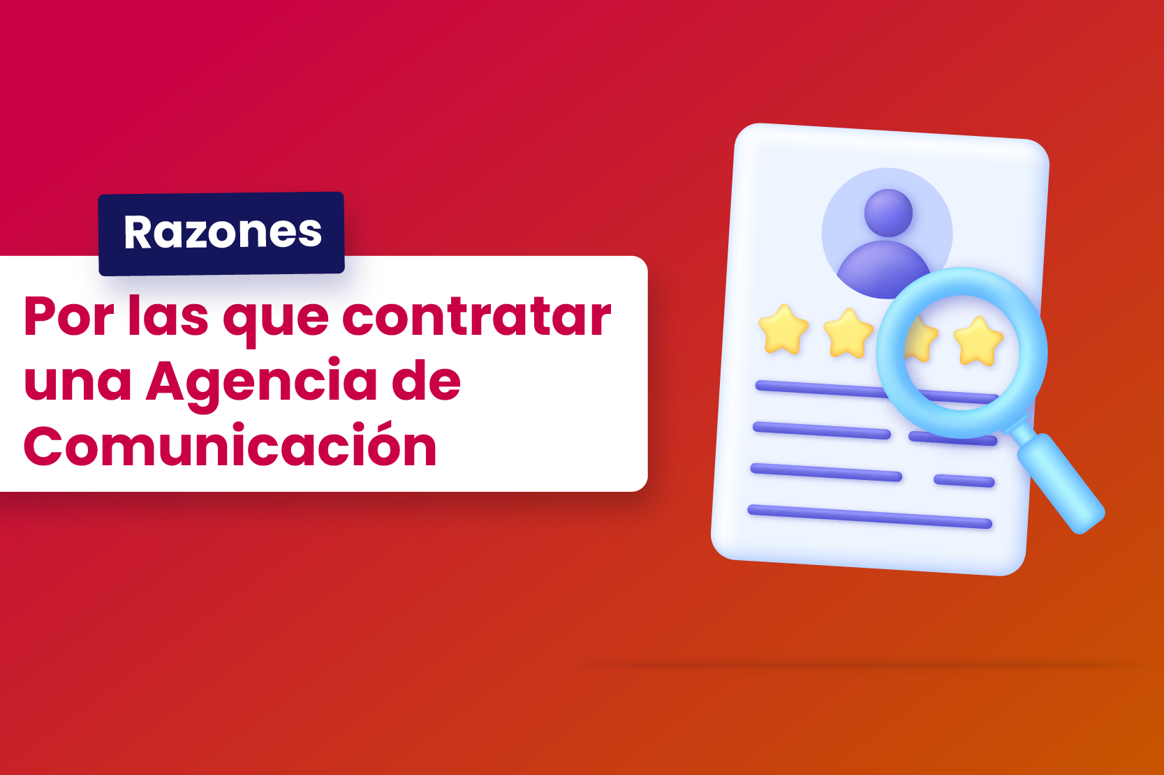 Razones por las que contratar una agencia de comunicación - Dobuss